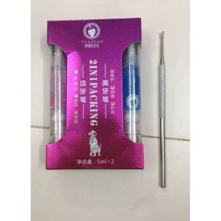 Dung dịch cạo vôi răng cho cún ❤ tặng kèm dụng cụ cạo