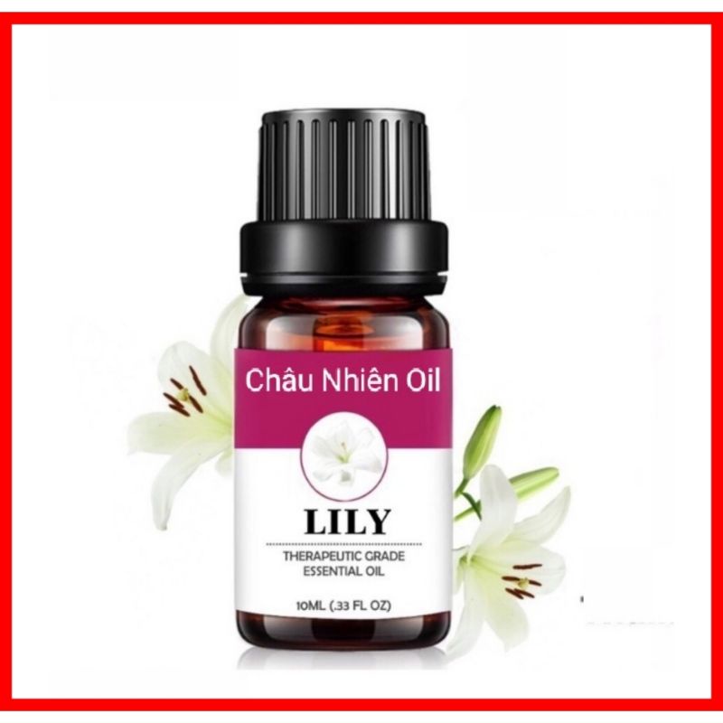 Tinh dầu Hoa Ly Lily Nature Life, xuất sứ thiên nhiên không pha tạp chất, có giấy kiểm định COA