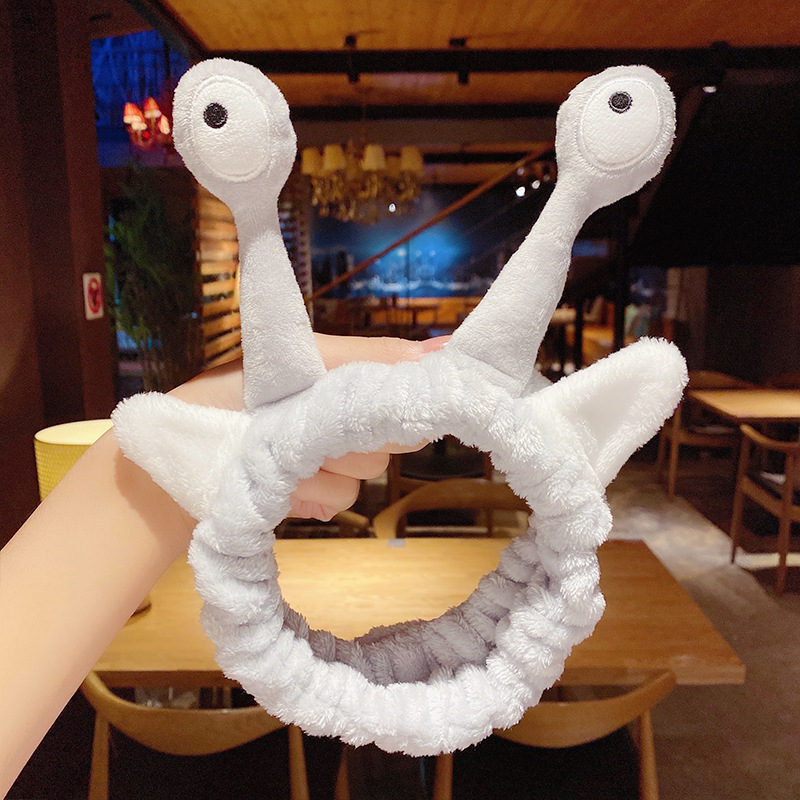 Băng đô cài tóc hình ốc sên dễ thương phong cách Hàn Quốc