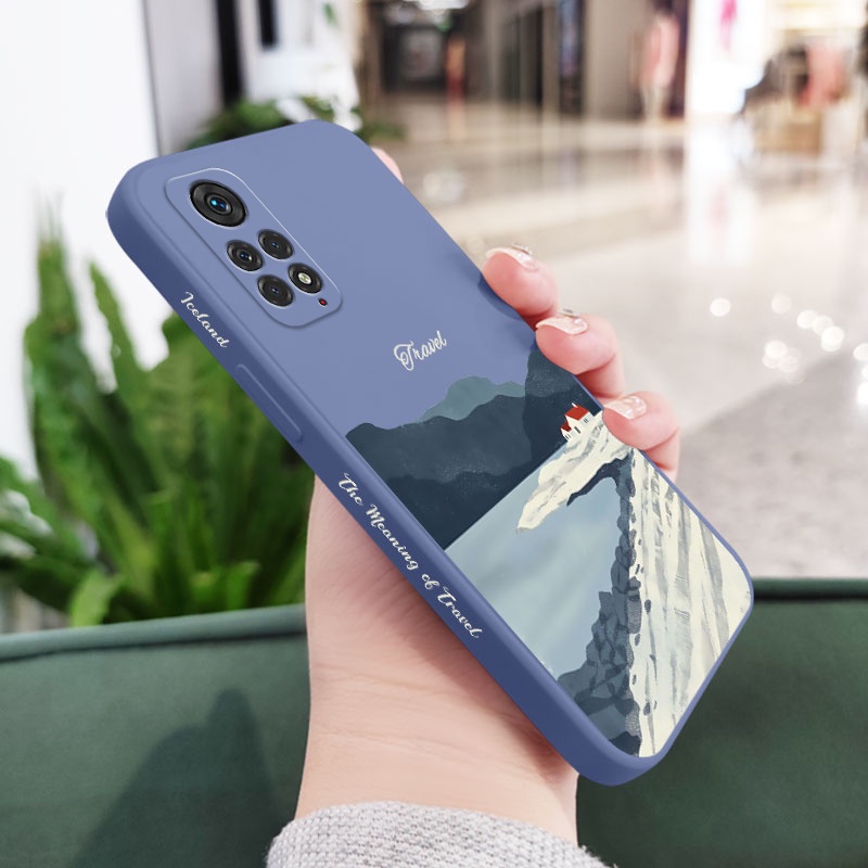 Ốp Điện Thoại Họa Tiết Icelandic Beauty Cho Xiaomi Redmi Note 11 11S Pro Plus + 11T 4G 5G