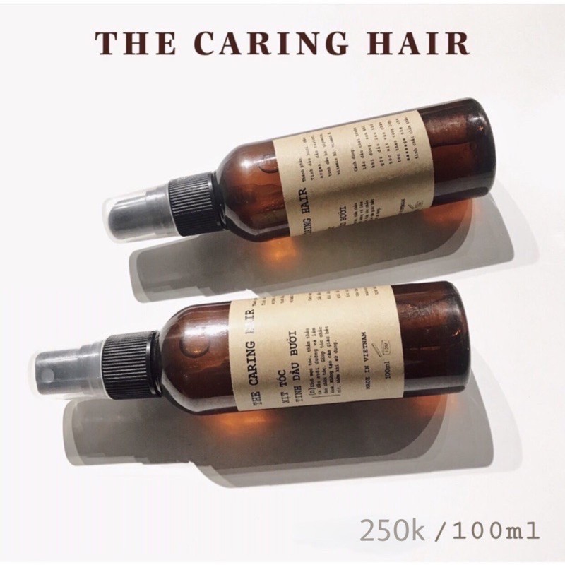 [CHÍNH HÃNG] Xịt tóc Tinh dầu bưởi THE CARING HAIR ( Kích mọc tóc - Giảm rụng ) | BigBuy360 - bigbuy360.vn
