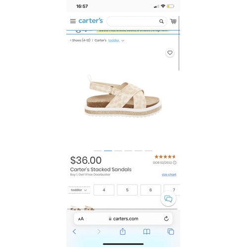 Dép sandal 4 mẫu cho bé xuất dư xịn