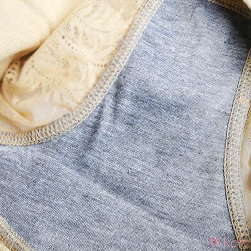 Quần lót ngắn an toàn phối ren quyến rũ cho nữ