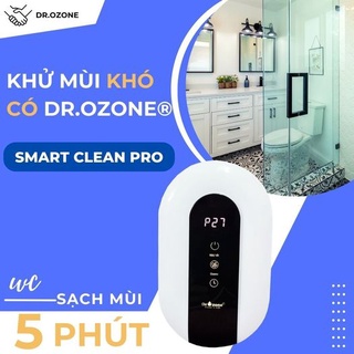 Máy khử mùi nhà vệ sinh/ khử mùi hôi phòng nhỏ Dr.Ozone smart clean pro