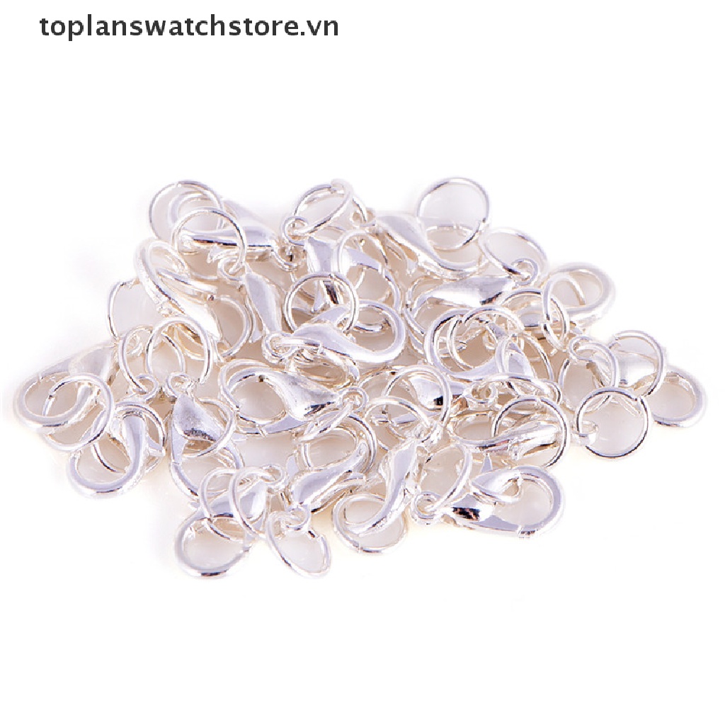 Set 20 Móc Kẹp Tôm Hùm Bằng Hợp Kim Làm Trang Sức DIY