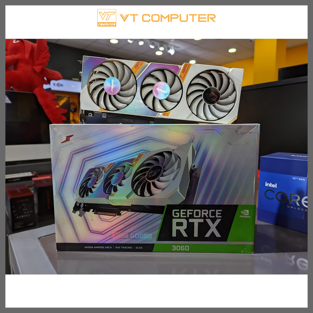 Card Màn Hình VGA RTX 3060 12GB / 3 Fan / LIKE NEW / CÒN BH