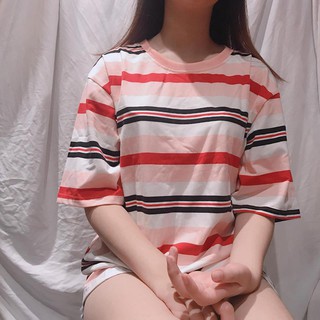 Áo thun sọc 4 màu