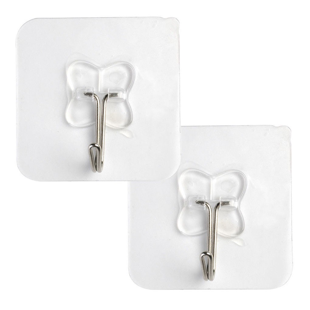 2 móc treo vật dụng lực bám chắc chắn tiện dụng cho nhà tắm