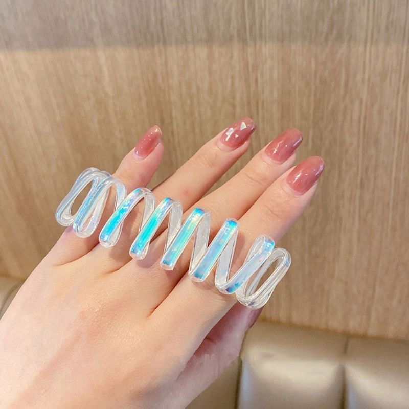 Dây Cột Tóc Lò Xo Có Ánh Nhũ Siêu Xinh