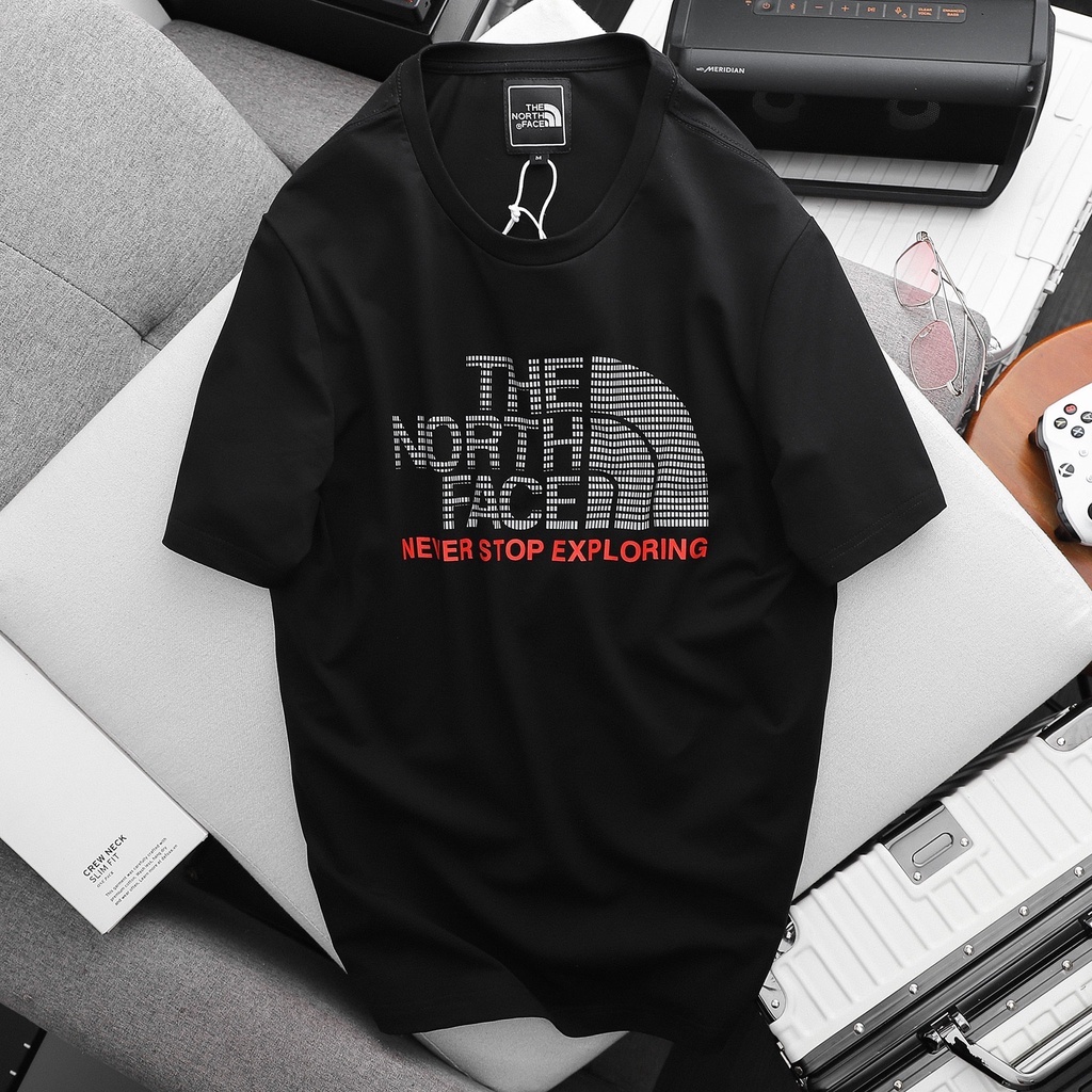 Áo Thun Nam Chất Liệu Cotton Cổ Tròn Logo In The North Face