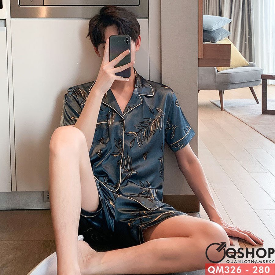 BỘ ĐỒ PIJAMA NGẮN TAY QSHOP QM326