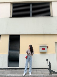 Straight Jeans Q1284ti