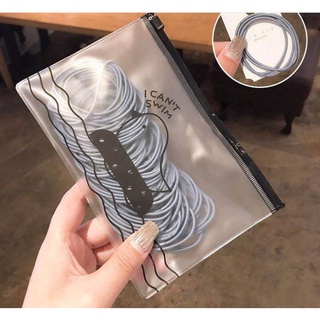 Phiên bản Hàn Quốc của Ins đơn giản sợi dây cô gái dây cao su đàn hồi cao túi chim cơ bản liền mạch vòng tóc đội đầu mũ đội đầu