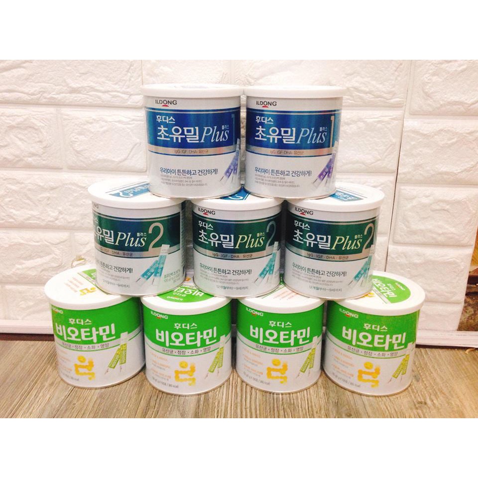 men vi sinh ildong và sữa non ildong