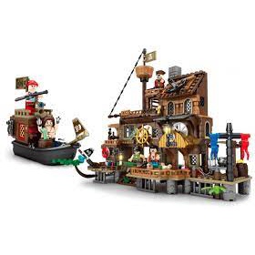 Lego - SY 1547 ( Xếp Hình Vịnh Căn Cứ Cướp Biển 665 Mảnh )
