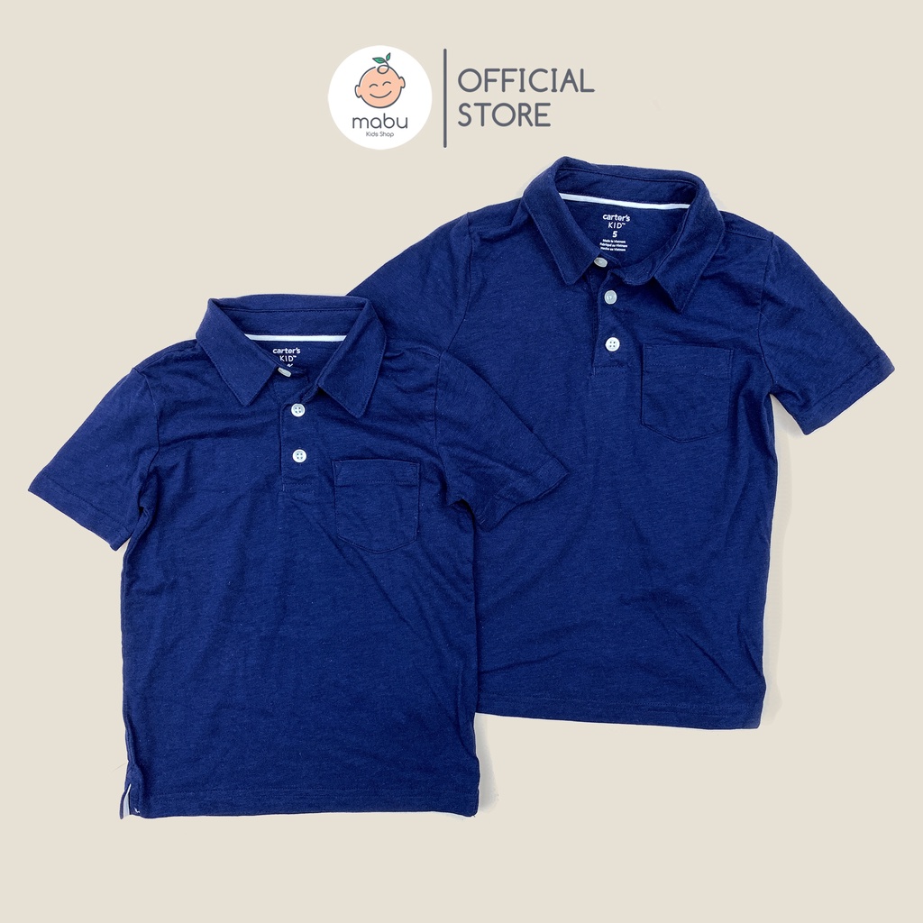 Áo polo soái ca Navy carter's