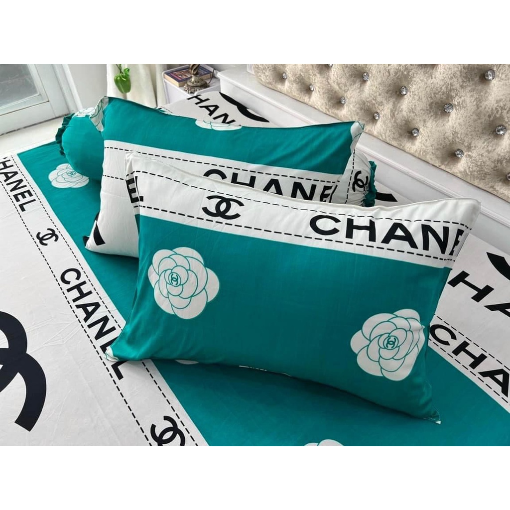 Vỏ gối Thun Hàn Chanel