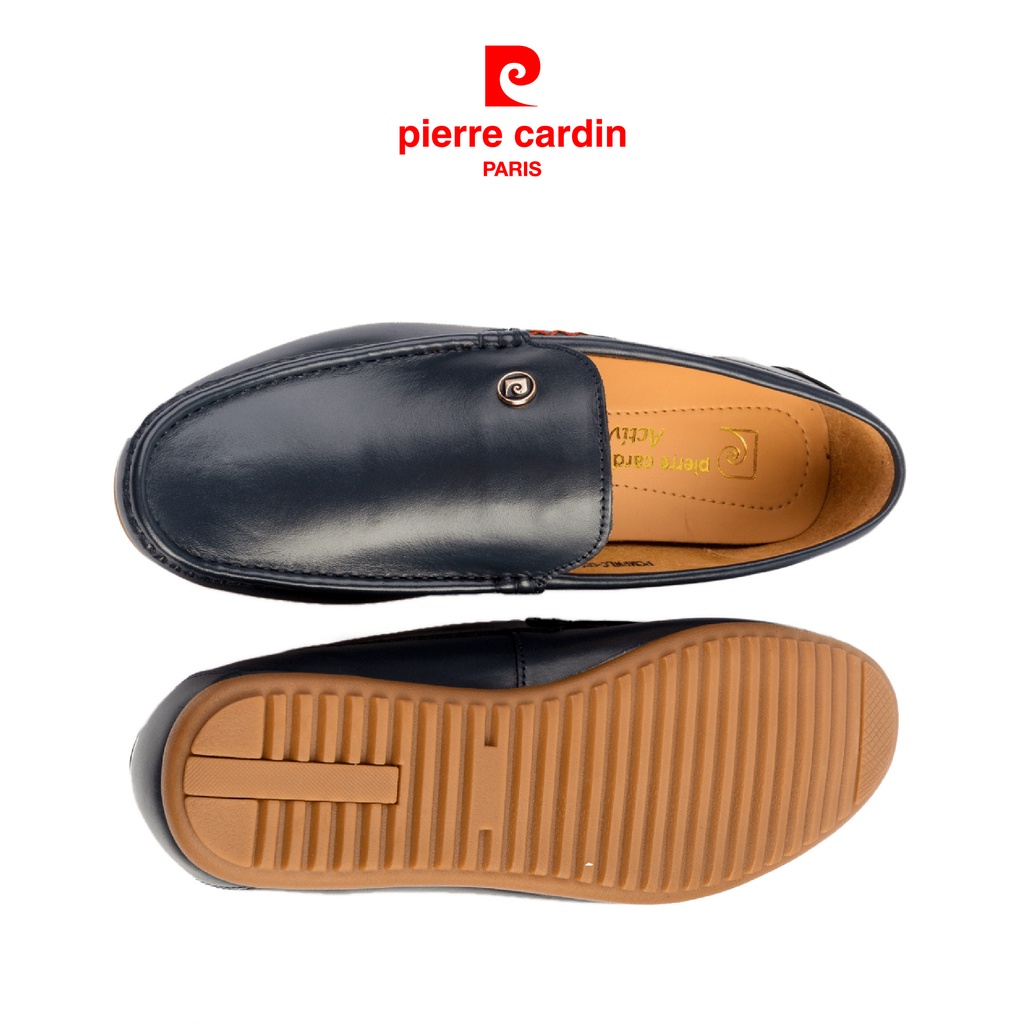 Giày da nam Pierre Cardin black loafer PCMFWLC084BLK