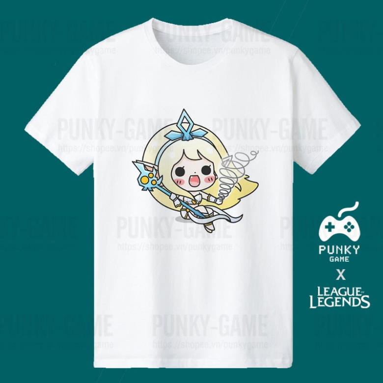 (SALE SỐC) Áo Liên Minh Huyền Thoại (LOL) JANNA Chibi ngắn tay