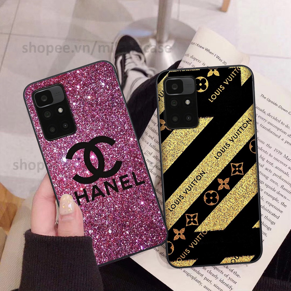 Ốp Xiaomi Redmi 10 in hình các thương hiệu nổi tiếng sang chảnh, đẳng cấp, cá tính