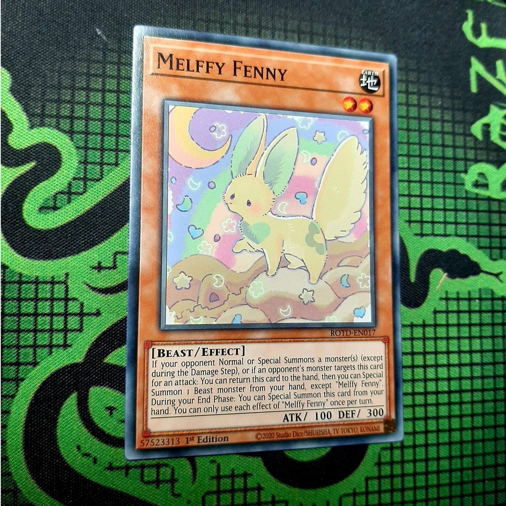 THẺ BÀI YUGIOH Melffy Fenny - ROTD-EN017 - Common 1st Edition