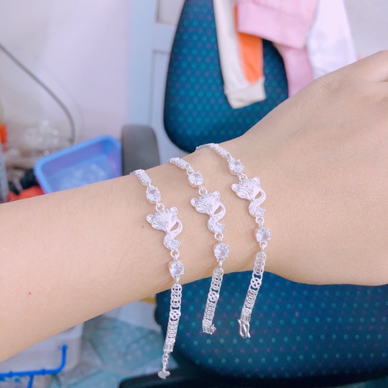 Lắc tay hồ ly kim tiền tài lộc may mắn [ JQN- Cam kết bạc chuẩn, chất lượng, giá xưởng ] | BigBuy360 - bigbuy360.vn