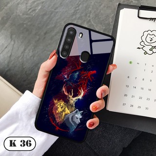 Ốp lưng kính 3D Samsung Galaxy A21