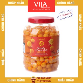 Snack Phô Mai Cheddar Chese Ball No Brand 370g Cheese/ Thịt Nướng