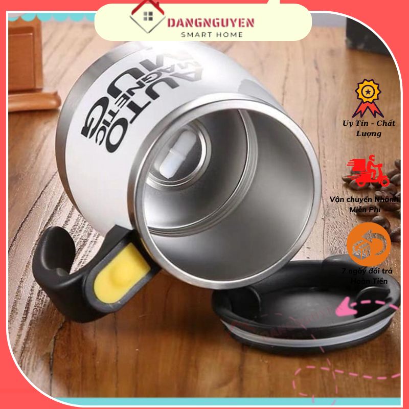 [SIÊU RẺ] Cốc Đa Năng Tự Khuấy Thông Minh, Ly Khấy Tự Động, Khuấy Cafe Ngũ Cốc Siêu Nhanh, Ly Tự Khuấy Trong Suốt