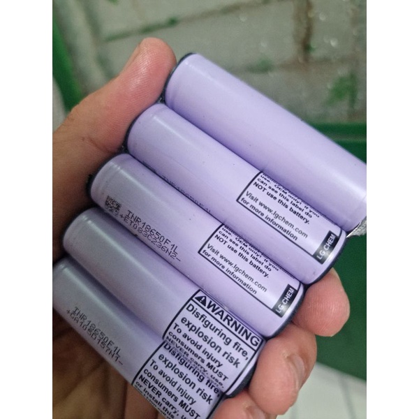 Pin Cell 18650 3200mAh  xả cao  LG f1l LG Chem tháo khối mới fl1