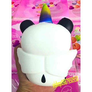 SQUISHY GẤU TRÚC 1 SỪNG CÓ CÁNH THIÊN THẦN