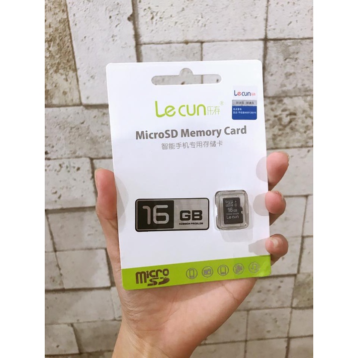 Thẻ nhớ 8GB 16GB 32GB 64GB Lecun Micro SD chính hãng nhập khẩu BẢO HÀNH 5 NĂM