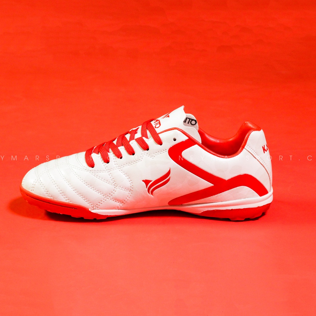 Giày đá bóng Kamito Velocidad Legend TF - White/Red