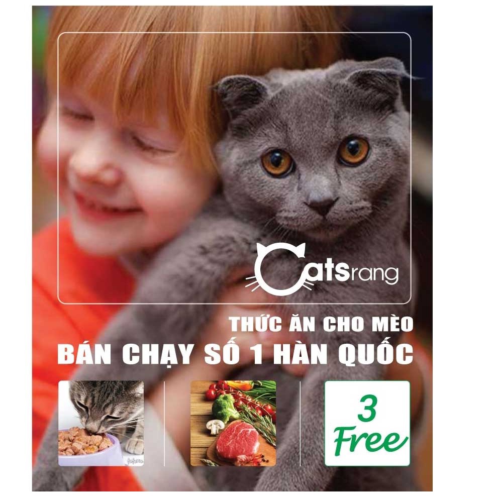 Thức ăn hạt cho mèo mọi lứa tuổi Catsrang 5kg - Jpet shop