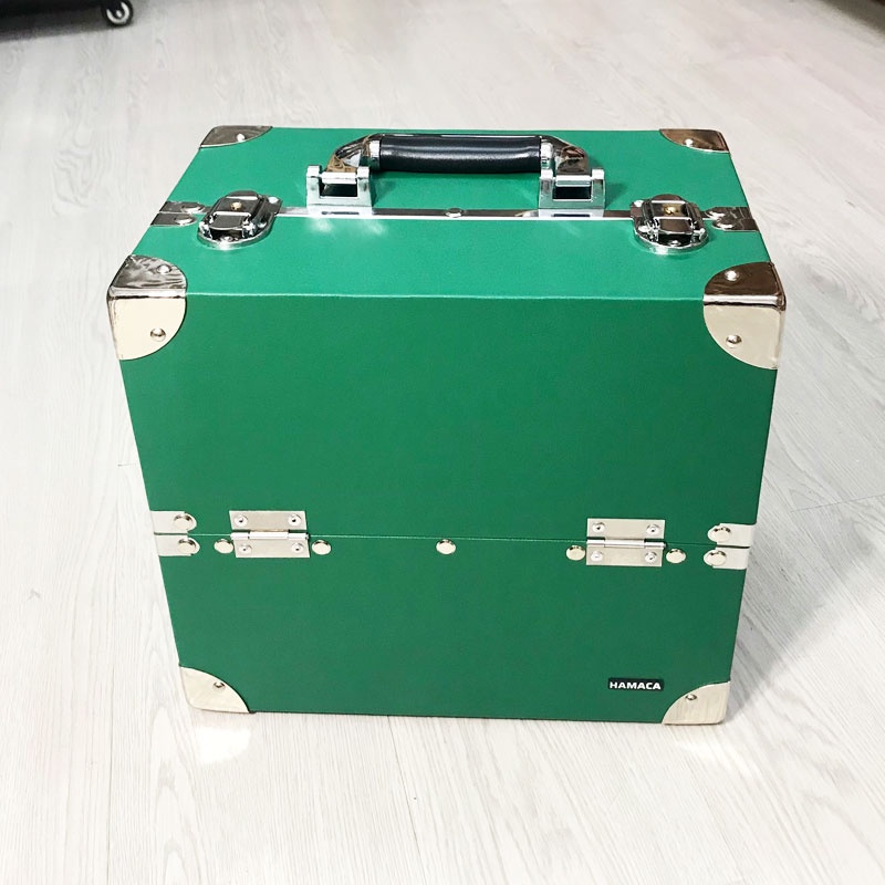 Cốp phun xăm Hamaca LS3020 đựng dụng cụ phun xăm size 30x20x27cm xanh lá Lamdep24g