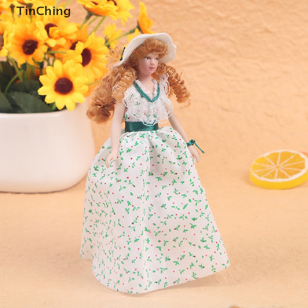 Mô Hình Búp Bê Victoria Mini Tỉ Lệ 1: 12 Trang Trí Nhà Búp Bê