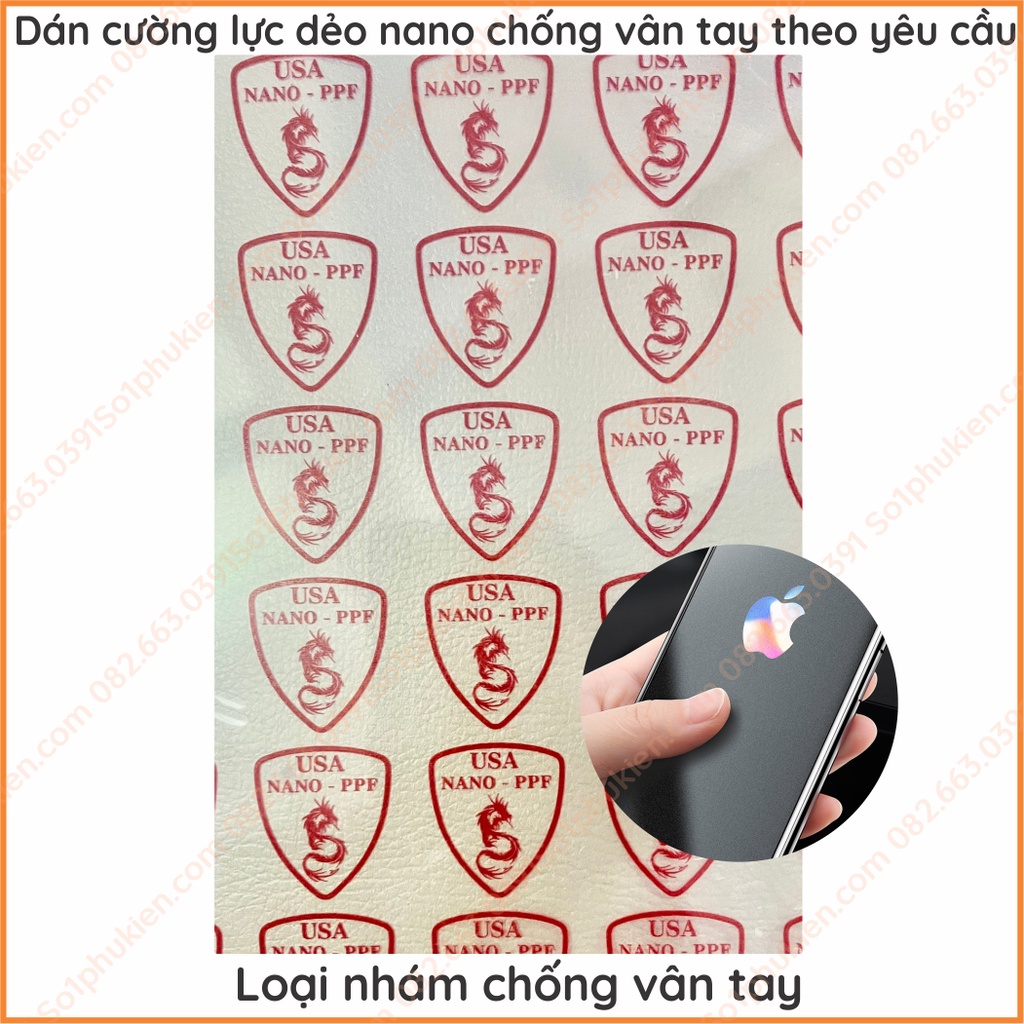 Dán cường lực laptop theo yêu cầu nano chống lóa, chống bám vân tay dẻo siêu bền, độ cường lực 9h+