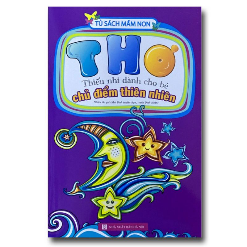 Sách - Thơ thiếu nhi dành cho bé trọn bộ nhiều chủ điểm phát triển ngôn ngữ (Bộ 6 cuốn)