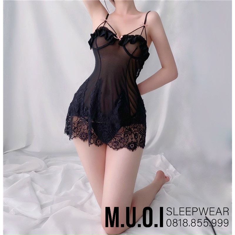 [FREESHIP] Váy ngủ sexy Quảng Châu - Sx 72 Váy ngủ sexy cup ngực phối ren QUẢNG CHÂU CAO CẤP  - Hàng có sẵn