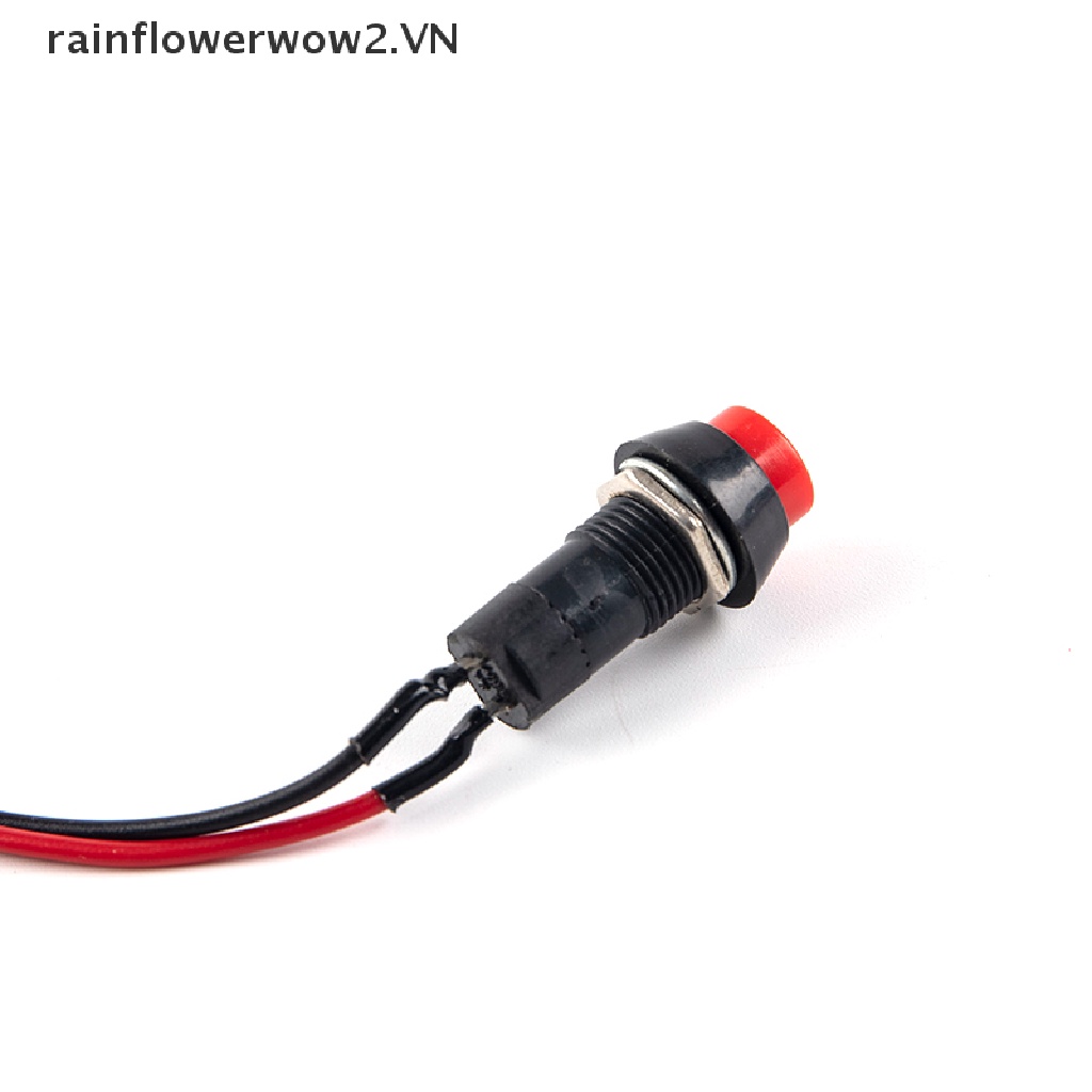 [flower] Công Tắc Nút Bấm Còi Xe Hơi Cỡ Nhỏ Màu Đỏ Xanh Lá [Hoa]