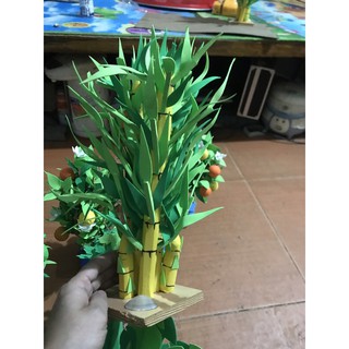 cây xanh đồ dùng mầm non