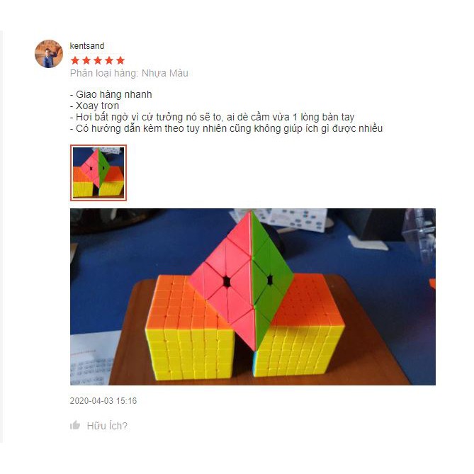 Rubik Tam Giác Pyraminx Magnetic 🌟 Xoay Mượt 🌟 Không Rít 🏵️ Rubic Kim Tự Tháp Pyraminx Magnetic