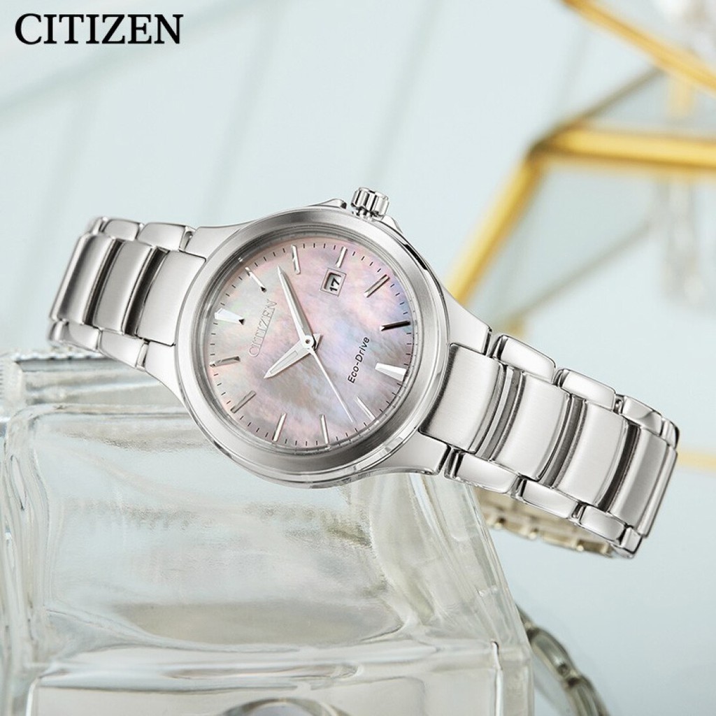 Đồng Hồ Nữ Citizen Dây Thép Không Gỉ EW2520-56Y - Mặt Xà Cừ