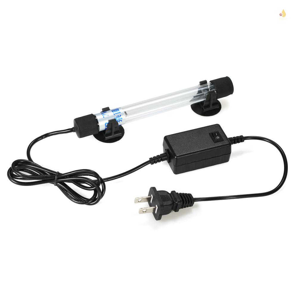 Đèn Khử Trùng Tia Cực Tím 7W AC110-120V Cho Bể Cá
