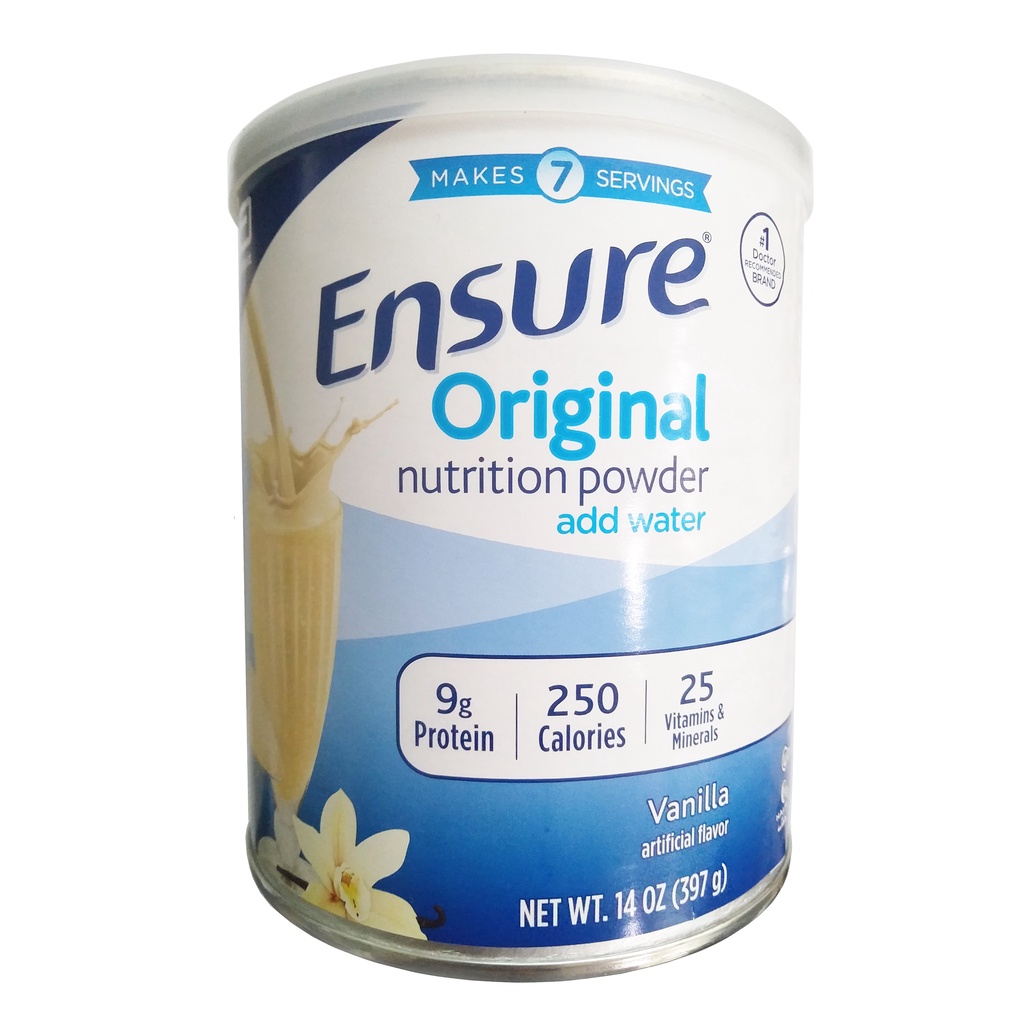 Sữa Ensure Original Nutrition Powder 397g Mẫu Mới