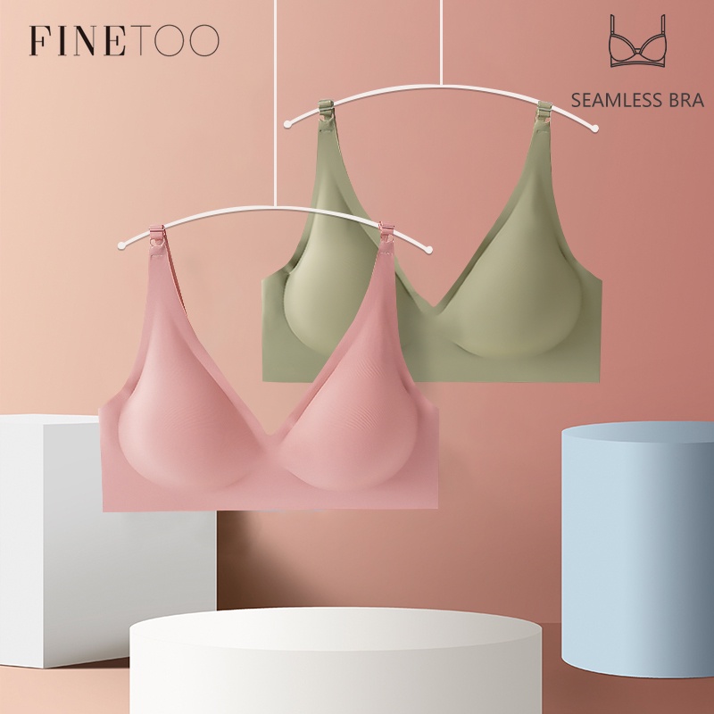Áo ngực FINETOO nâng ngực không đường may mềm mại