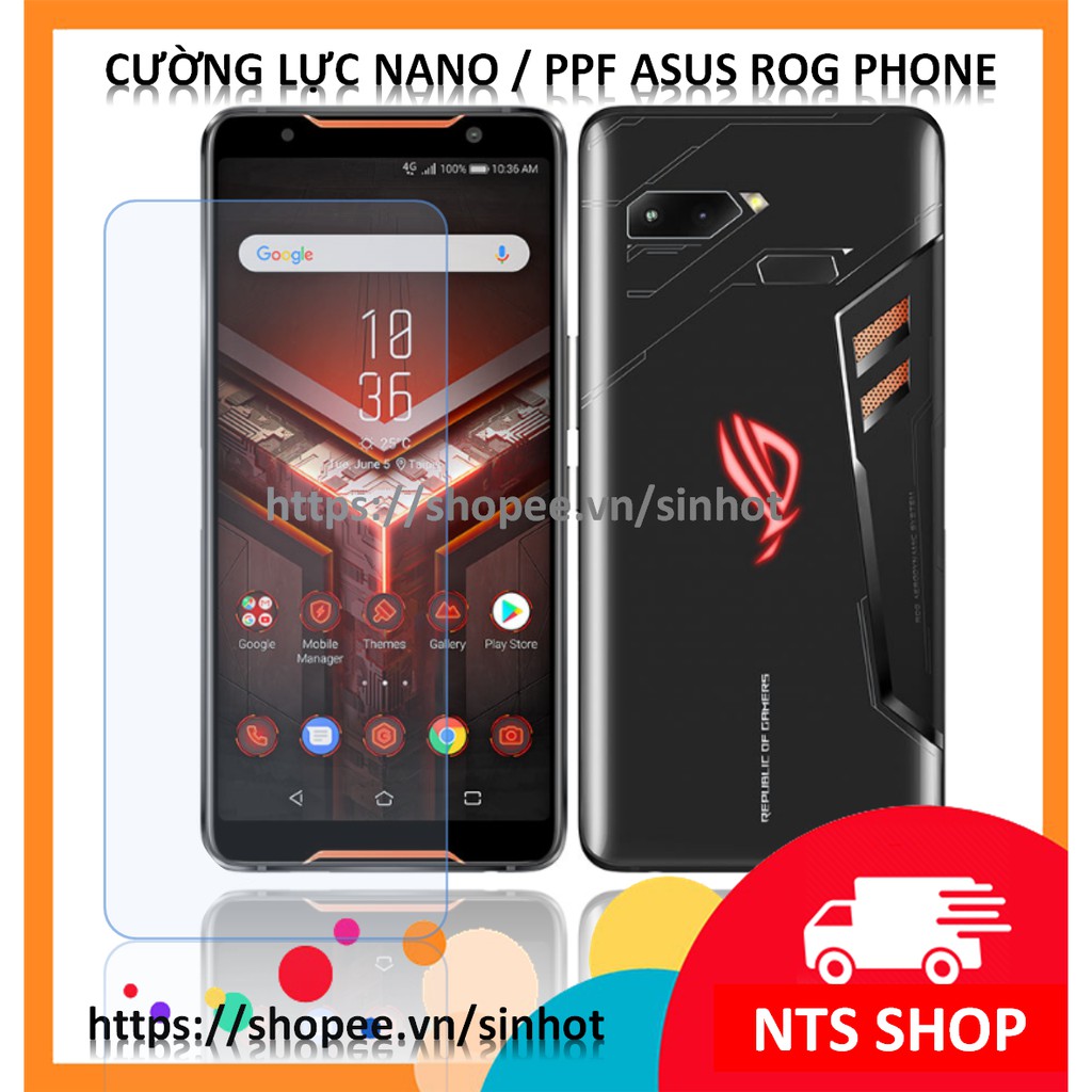 Dán cường lực dẻo bảo vệ màn hình smart phone ASUS ROG Phone 1