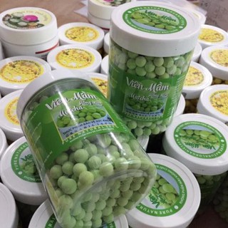 Viên mầm xanh matcha hộp 500g