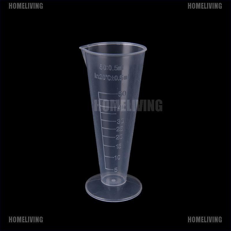 Cốc Đong Bằng Nhựa Trong Suốt Dung Tích 50ml 100ml