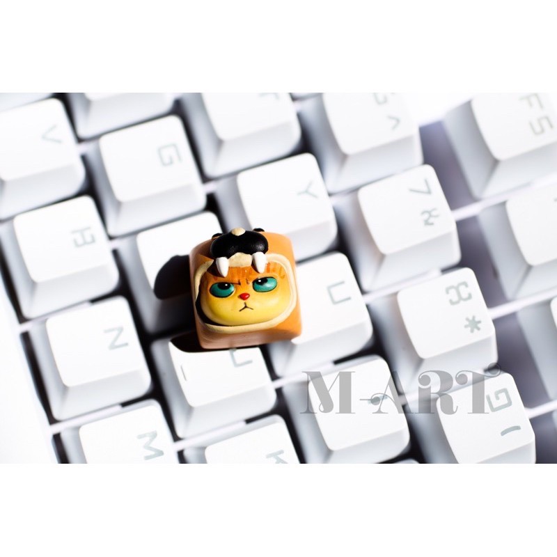 Keycap - Nút Bàn Phím Gaming - Nút Bàn Phím Cơ Mặt Mèo Hờn Dỗi  - Cún Con - KC010